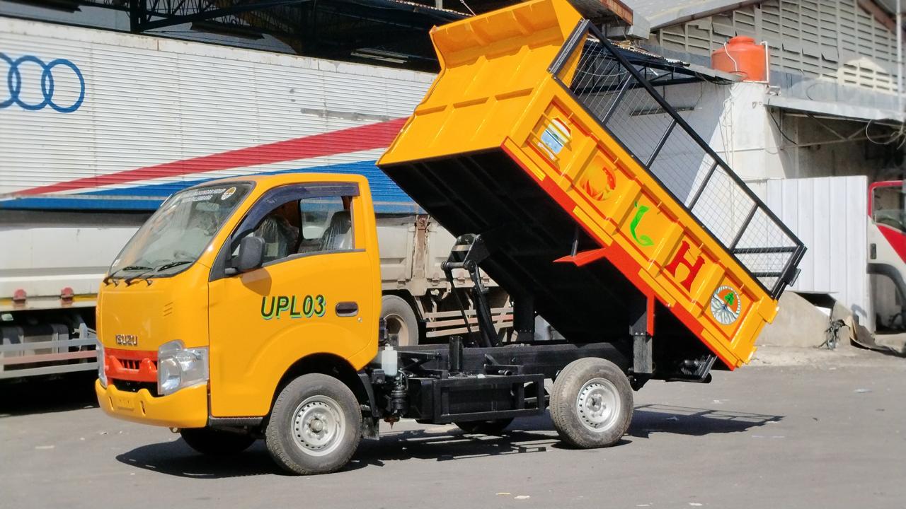 Karoseri Isuzu Palembang - ISUZU TRAGA PICK UP - KAROSERI DUMP
